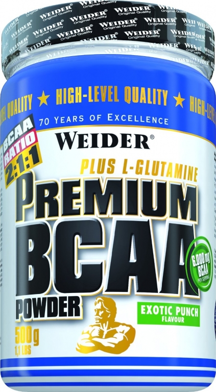 Pulbere BCAA Premium exotic 500g - WEIDER