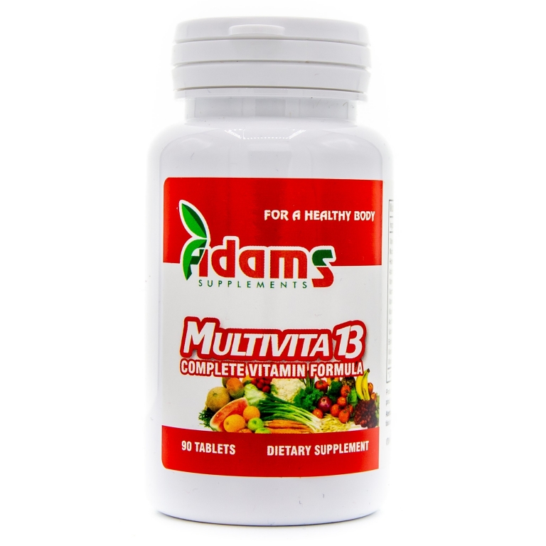 MultiVita13 complete vitamin formula 90cp - ADAMS