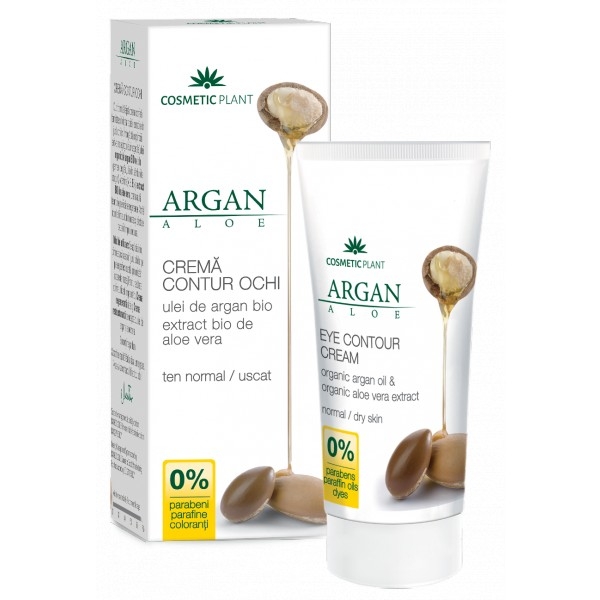 Crema contur ochi ulei argan 30ml - COSMETIC PLANT