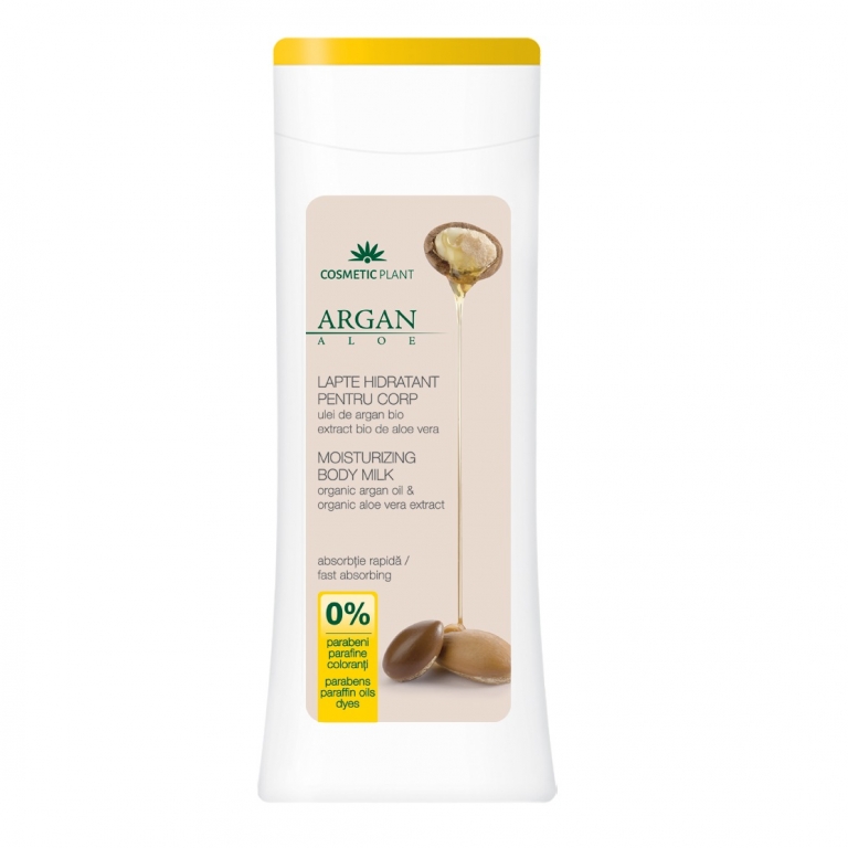 Lapte corp ulei argan 200ml - COSMETIC PLANT