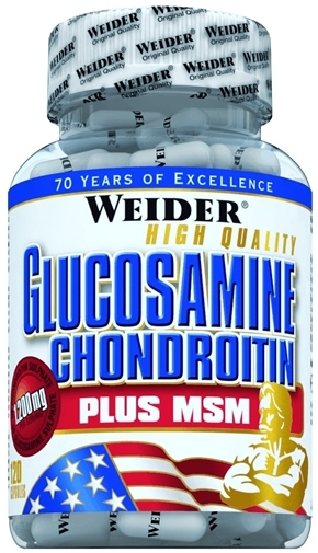 Glucosamine chondroitin MSM 120cps - WEIDER