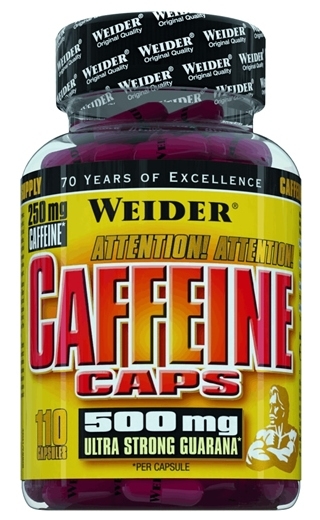 Cafeina 500mg 110cps - WEIDER