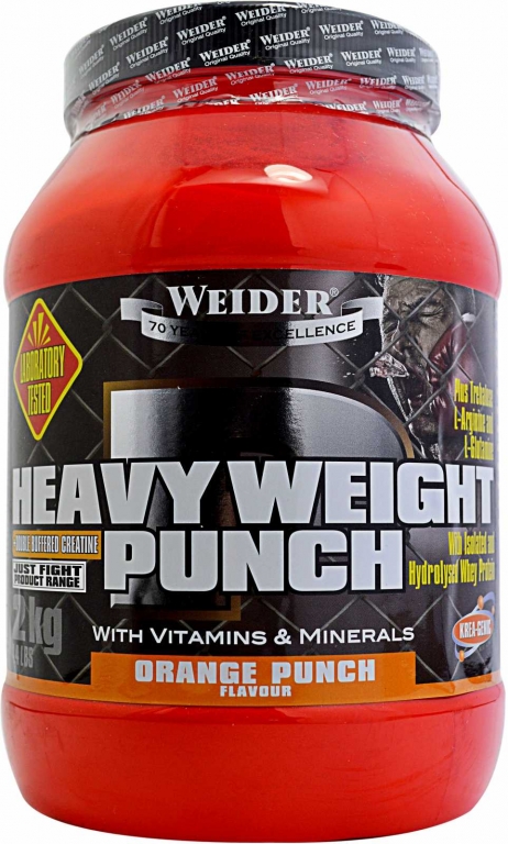 Pulbere Heavy Weight Punch portocale 2kg - WEIDER