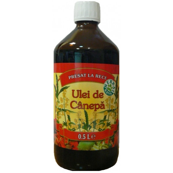 Ulei canepa 250ml - HERBAL SANA