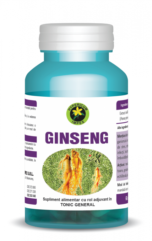 Ginseng siberian 60cps - HYPERICUM PLANT