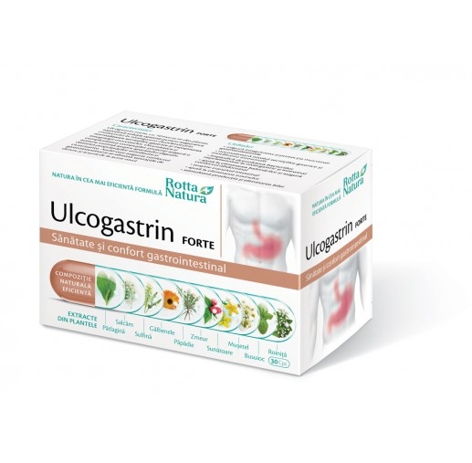 Ulcogastrin forte 30cps - ROTTA NATURA