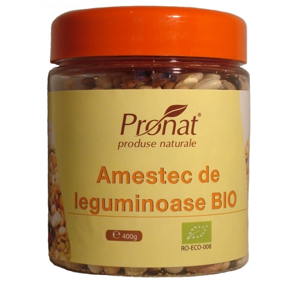 Melanj leguminoase boabe bio 400g - PRONAT