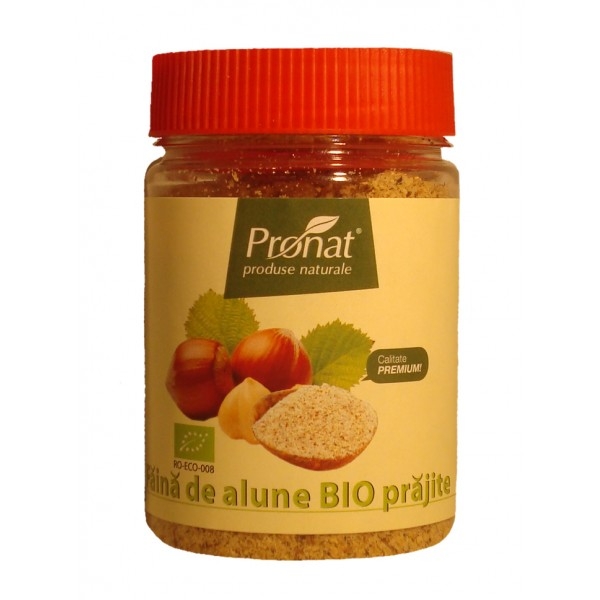 Faina alune prajite bio {pt}100g - PRONAT