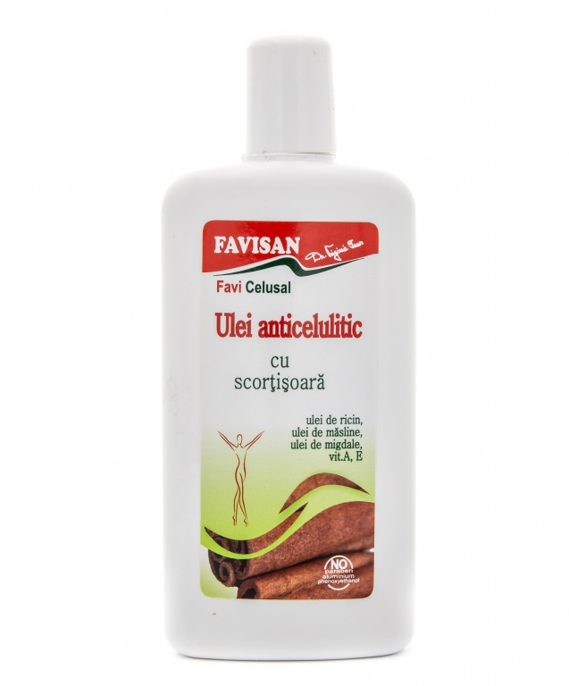 Ulei anticelulitic scortisoara FaviCelusal 125ml - FAVISAN