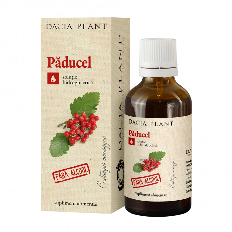 Extract hidrogliceric paducel frunze flori 50ml - DACIA PLANT