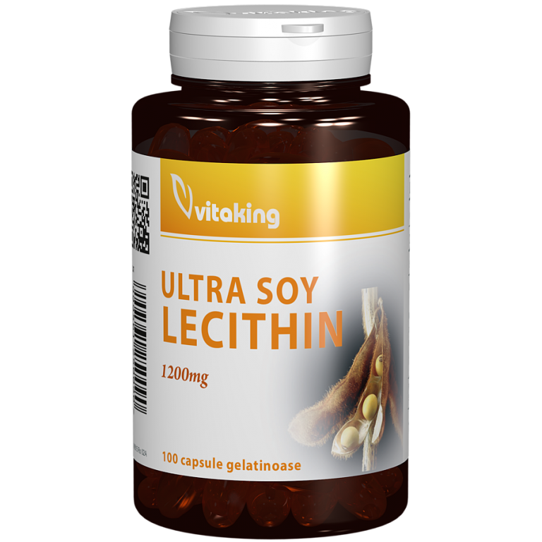 Lecitina soia 1200mg 100cp - VITAKING