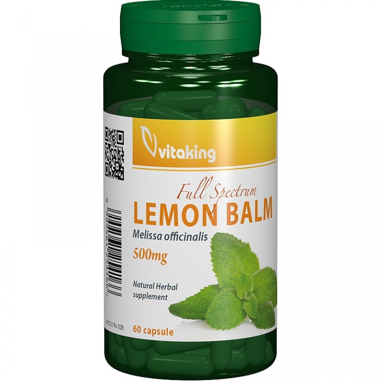 Roinita [lemon balm] 500mg 60cps - VITAKING