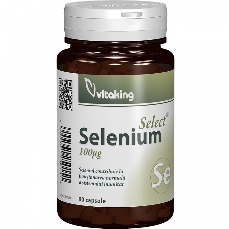 Seleniu 100mcg 90cp - VITAKING