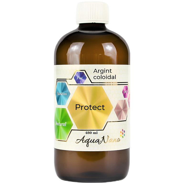 Argint coloidal 15ppm Protect 480ml - AQUA NANO