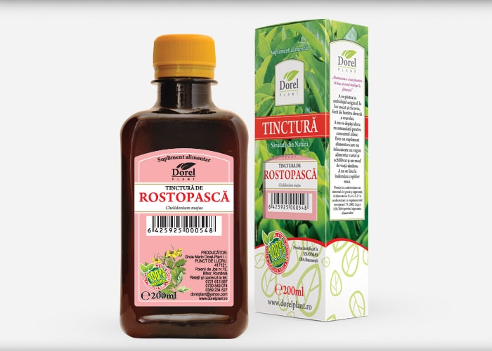 Tinctura rostopasca 200ml - DOREL PLANT