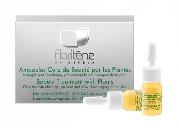 Fiole cura frumusete plante Serum Face Lift 10x3ml - FLORITENE