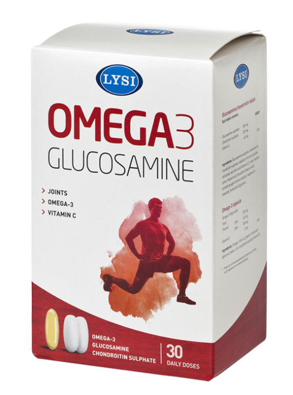 Kit Omega3 30cps+Glucosamine chondroitin 30cp - LYSI