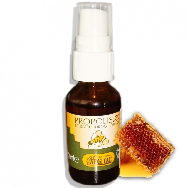 Extract hidrogliceric propolis spray 20ml - ARGITAL