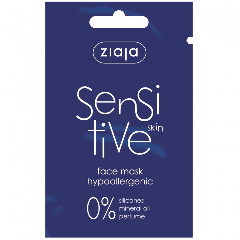 Masca hipoalergenica calmanta ten iritat/sensibil Sensitive 7ml - ZIAJA