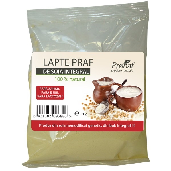 Lapte praf soia integrala 100g - PRONAT