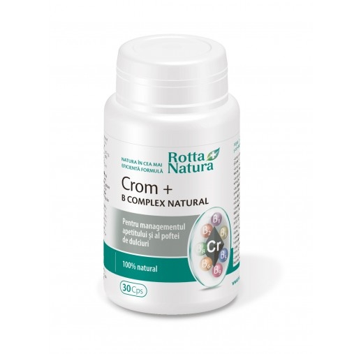 Crom B complex natural 30cps - ROTTA NATURA