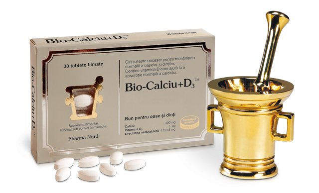 Bio Calciu D3 30cp - PHARMA NORD