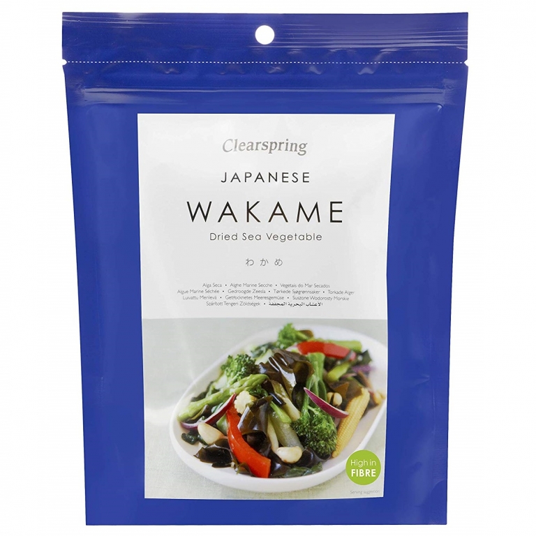 Alge wakame japoneze fulgi eco 25g - CLEARSPRING