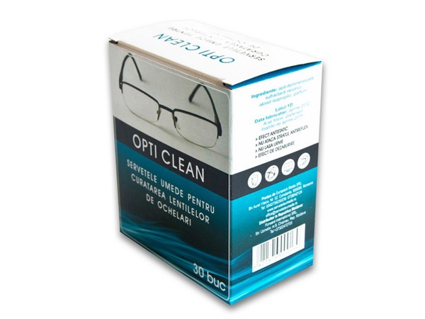 Servetele umede ochelari 30b - OPTICLEAN