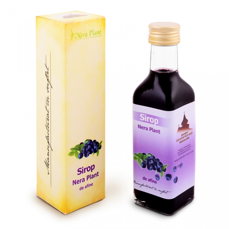 Sirop afine 100ml - NERA PLANT