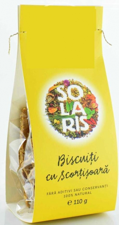 Biscuiti integrali scortisoara 110g - SOLARIS