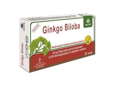 Ginkgo biloba 80mg 30cp - AC HELCOR