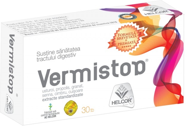 Vermistop 30cp - AC HELCOR