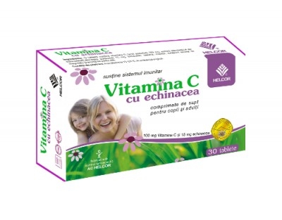 Vitamina C echinaceea adulti 30cp - AC HELCOR