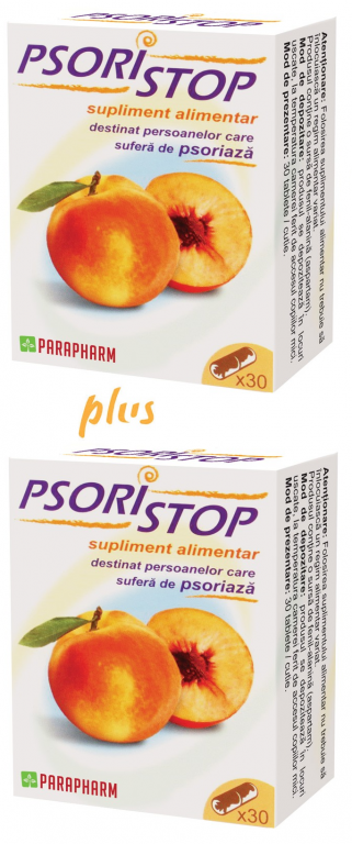 Pachet Psoristop 2x30cps - PARAPHARM