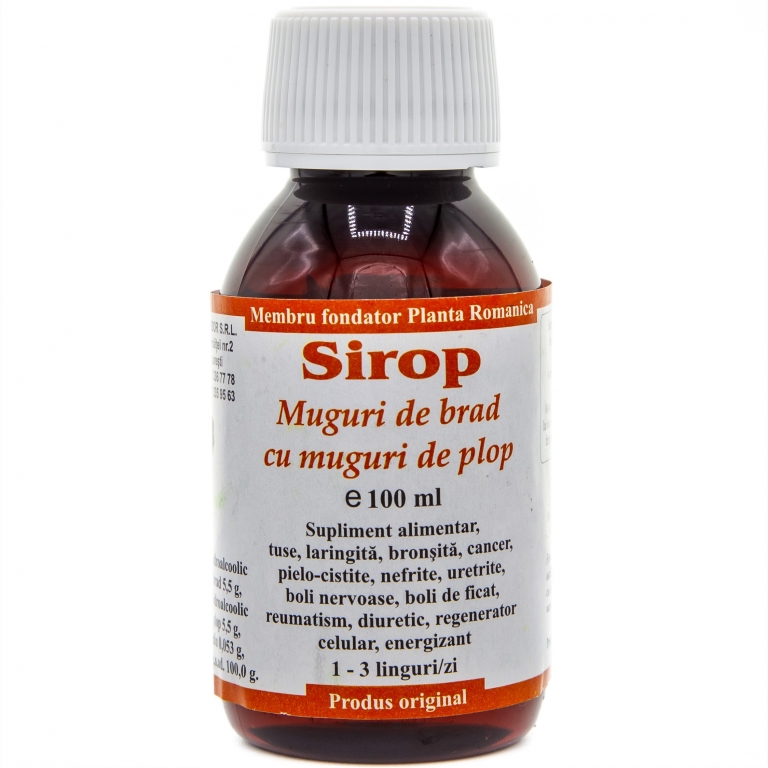 Sirop muguri brad plop 100ml - ELIDOR