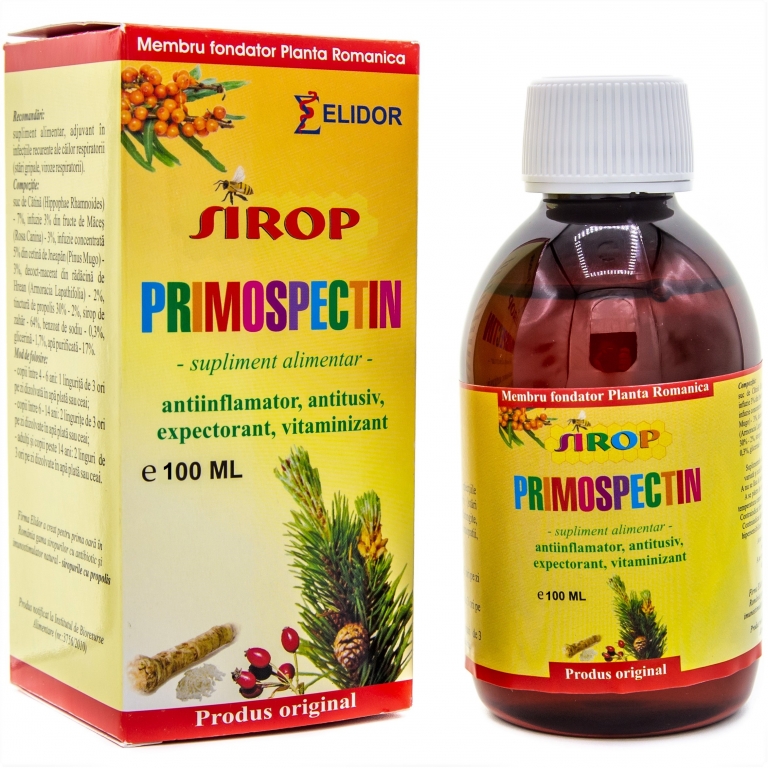 Sirop primospectin 100ml - ELIDOR