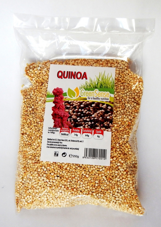 Quinoa alba boabe 250g - GREEN SENSE