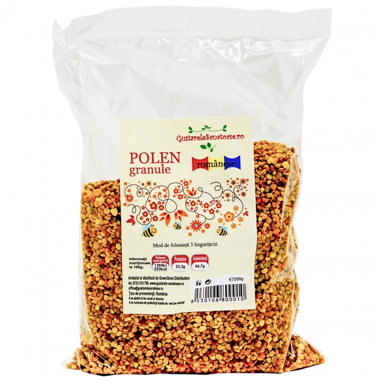 Polen uscat granule 200g - GREEN SENSE