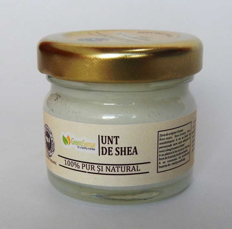 Unt shea nerafinat organic 30g - GREEN SENSE