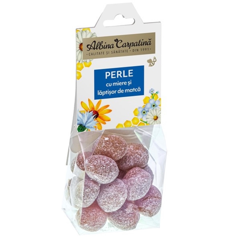 Perle cu laptisor matca 100g - ALBINA CARPATINA