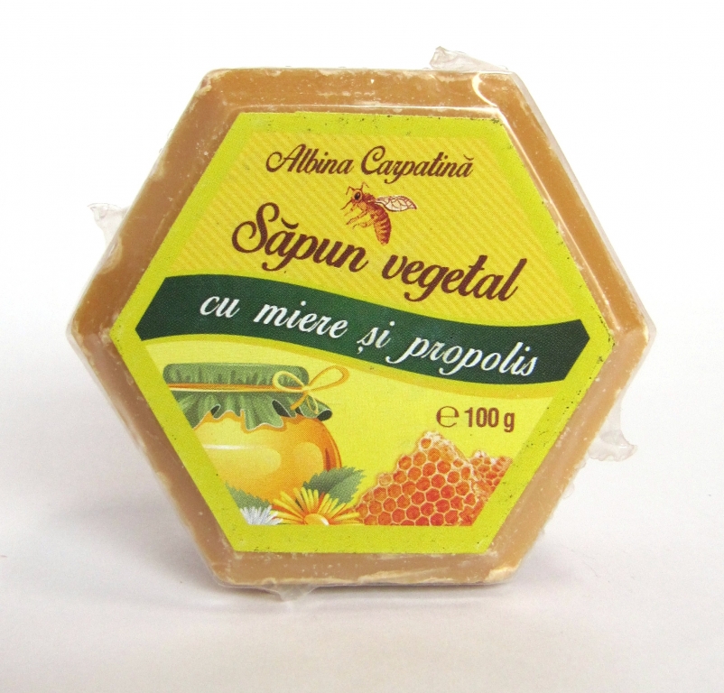 Sapun miere propolis 100g - ALBINA CARPATINA