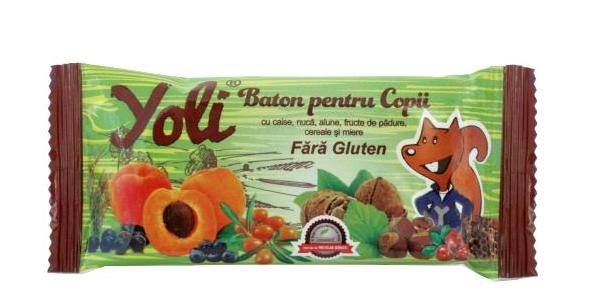 Baton fructe nuci miere copii Yoli 40g - NUTRIBON