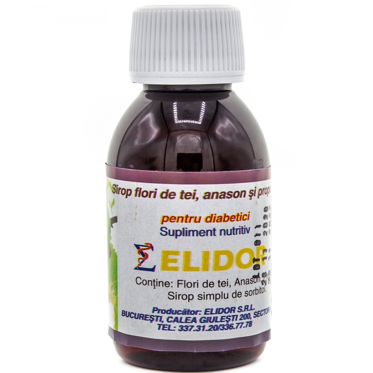 Sirop tei anason propolis diabetici 100ml - ELIDOR