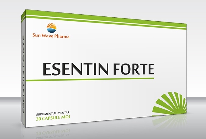 Esentin forte 30cps - SUN WAVE PHARMA