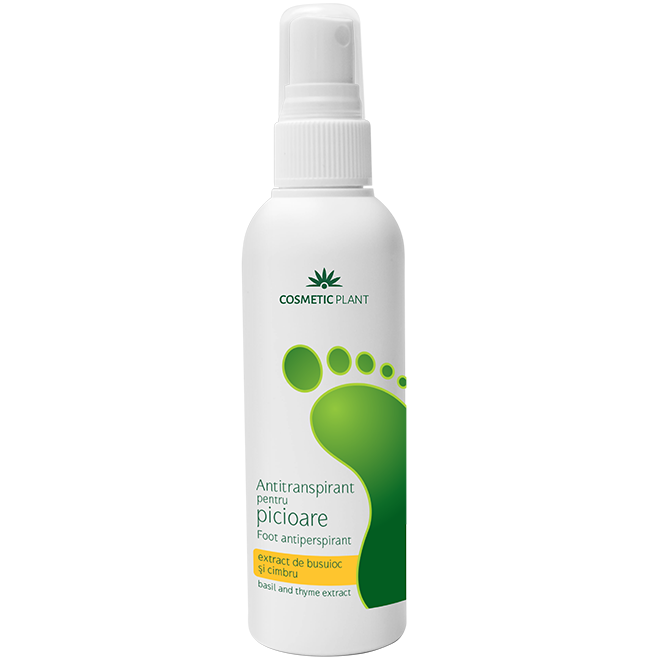 Spray antiperspirant picioare 100ml - COSMETIC PLANT