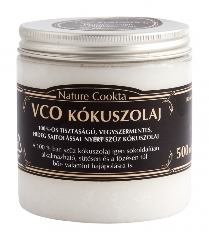 Ulei cocos VCO 500ml - NATURE COOKTA