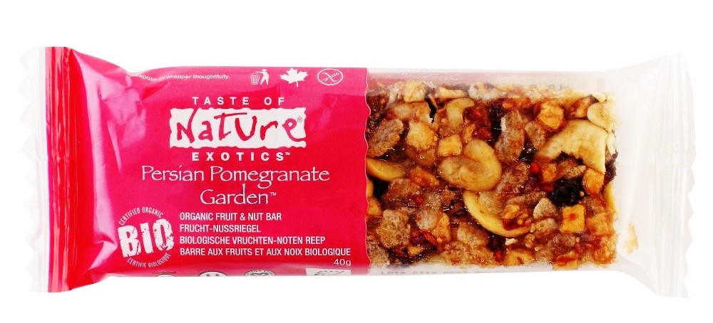 Baton vegan suc rodie eco 40g - TASTE OF NATURE