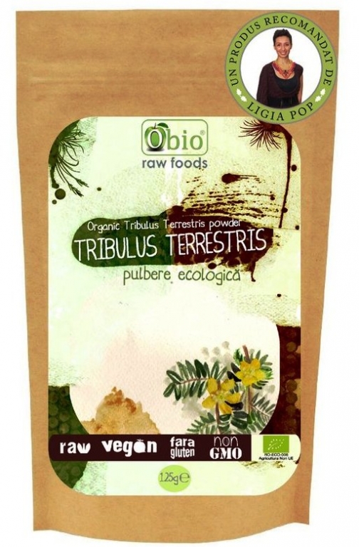 Pulbere tribulus terrestris eco 125g - OBIO