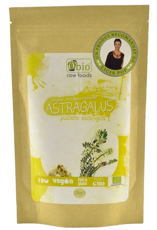 Pulbere astragalus raw eco 125g - OBIO