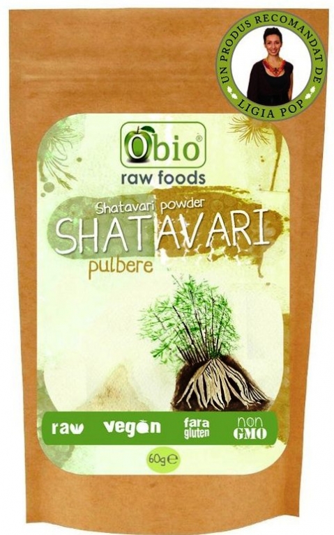 Pulbere shatavari eco 60g - OBIO